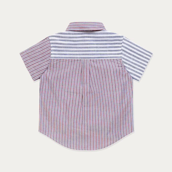Baby Boy Dress Shirt, Baby Button Down Shirt Oxford Striped
