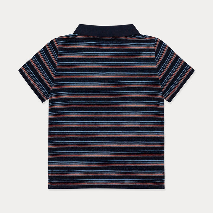 Toddler Polo Shirt, Boys Polo Shirt, Cotton Striped Toddler Boys Polo