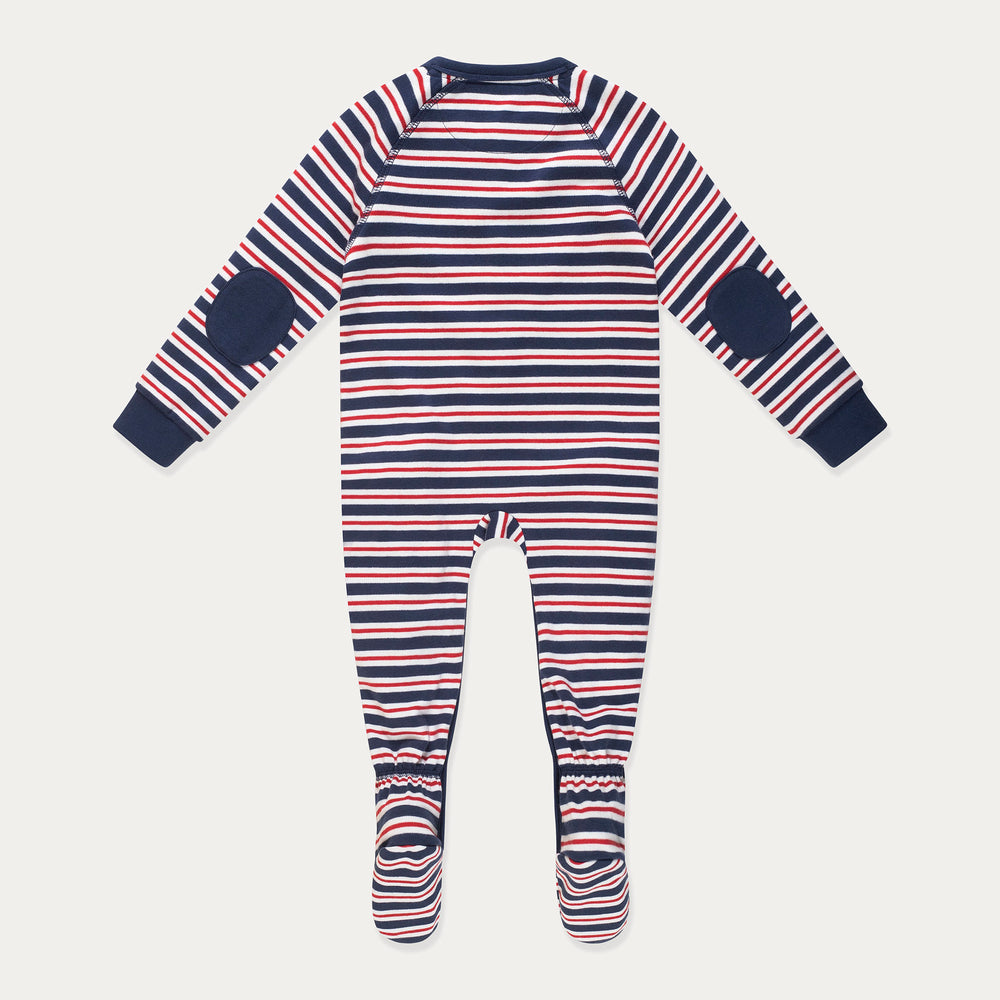 Footed Pajamas Baby Boy, Baby Jumpsuit, Baby Coveralls Striped