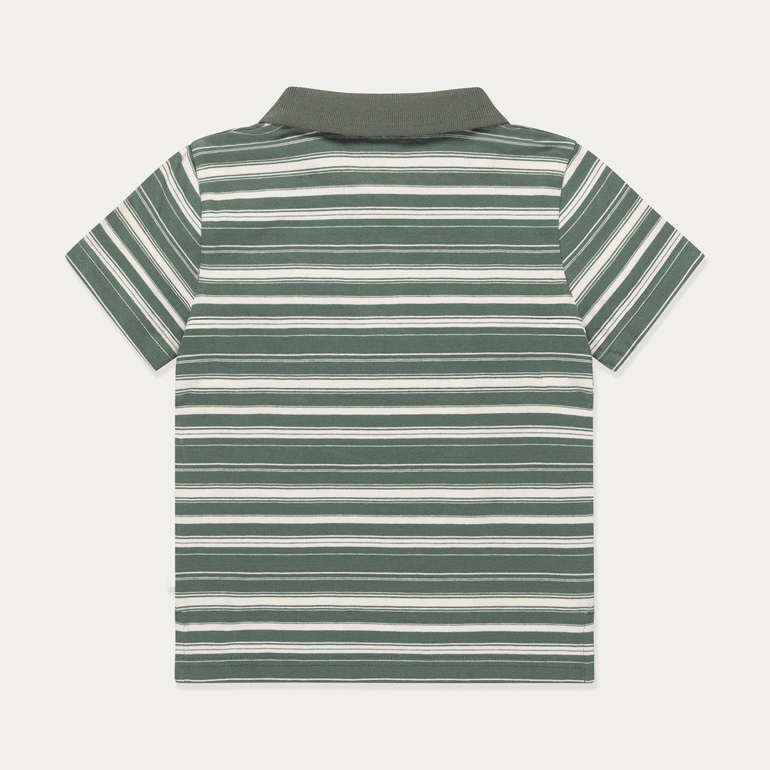 Toddler Polo Shirt, Boys Polo Shirt, Cotton Striped Toddler Boys Polo