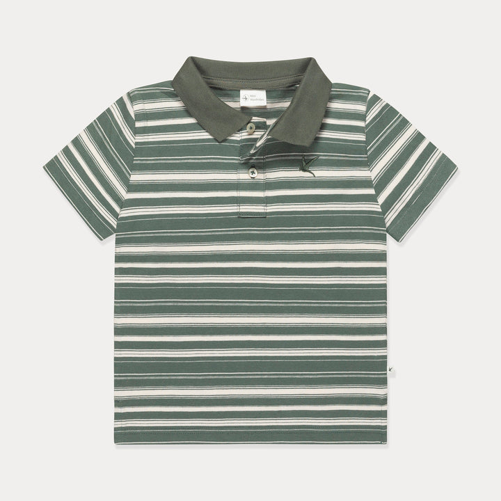 Toddler Polo Shirt, Boys Polo Shirt, Cotton Striped Toddler Boys Polo